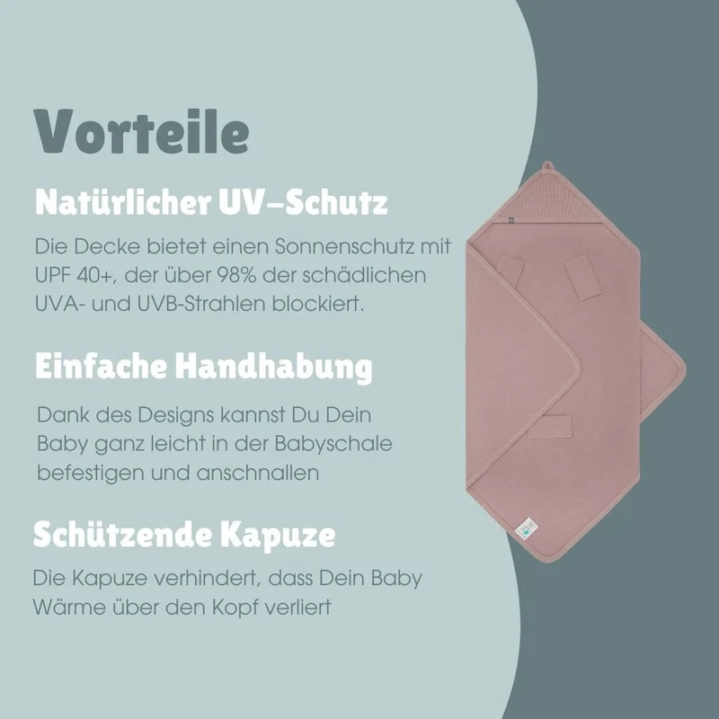 UV-Decke Baby | Essential Berry