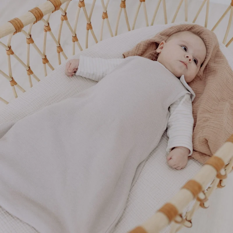 Wolle-Seide Schlafsack 0.5 TOG | Essential Beige