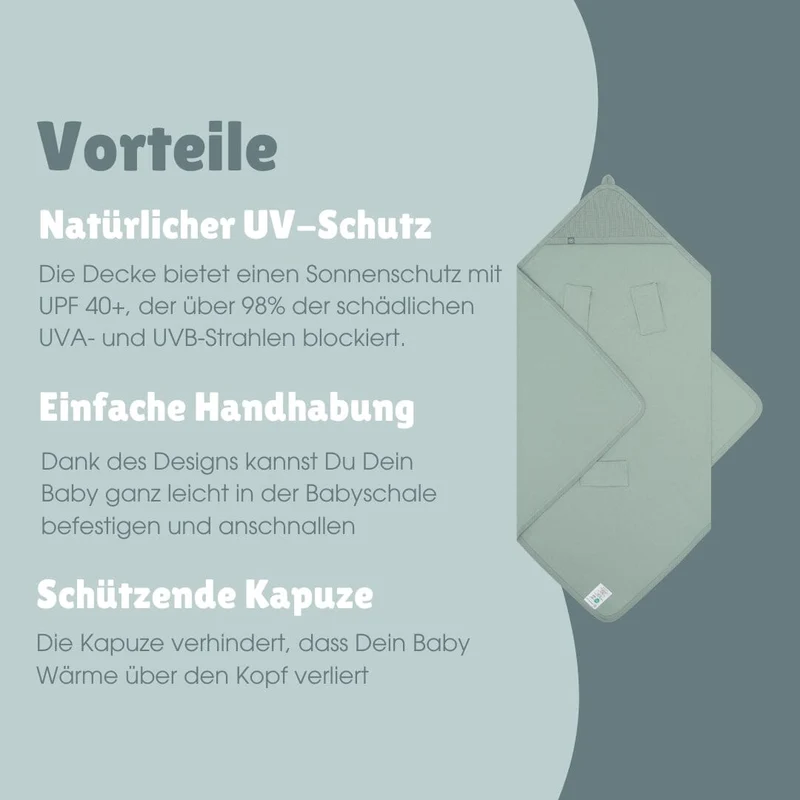 UV-Decke Baby | Essential Mint