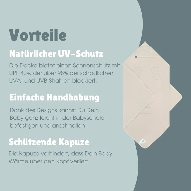 UV-Decke Baby | Essential Beige