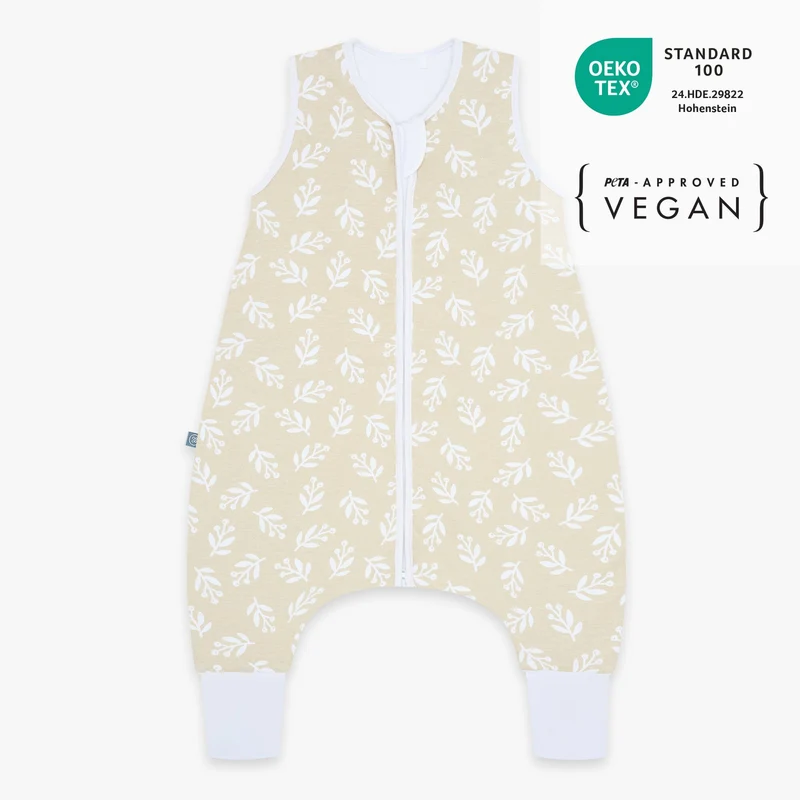 Schlafsack mit Füßen 2.5 TOG | Floral Sand