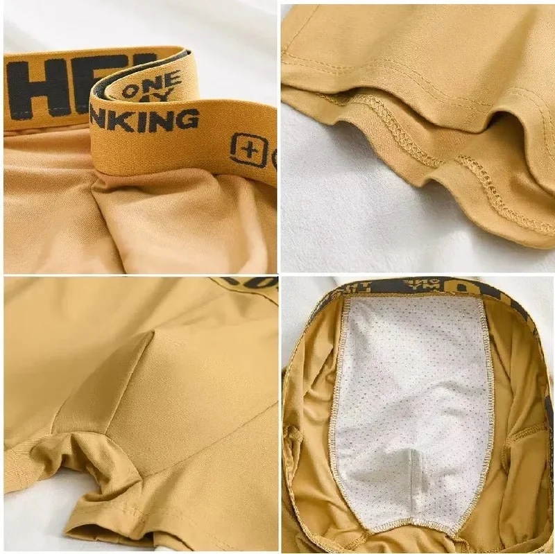 1/5 Stück atmungsaktive, schnelltrocknende Herrenunterwäsche, bequeme, dehnbare Boxershorts