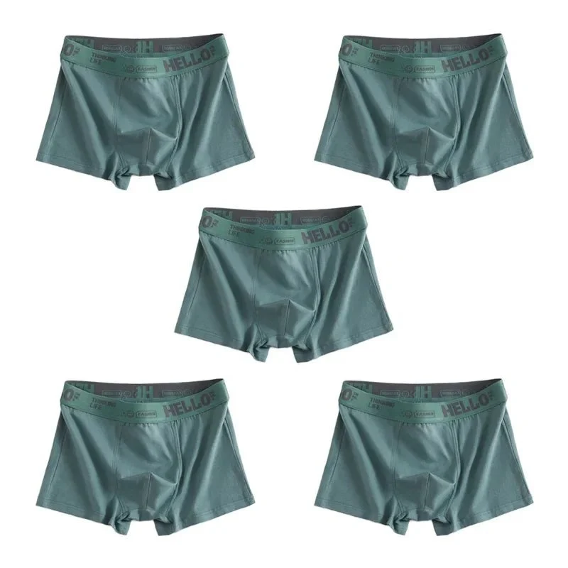 1/5 Stück atmungsaktive, schnelltrocknende Herrenunterwäsche, bequeme, dehnbare Boxershorts