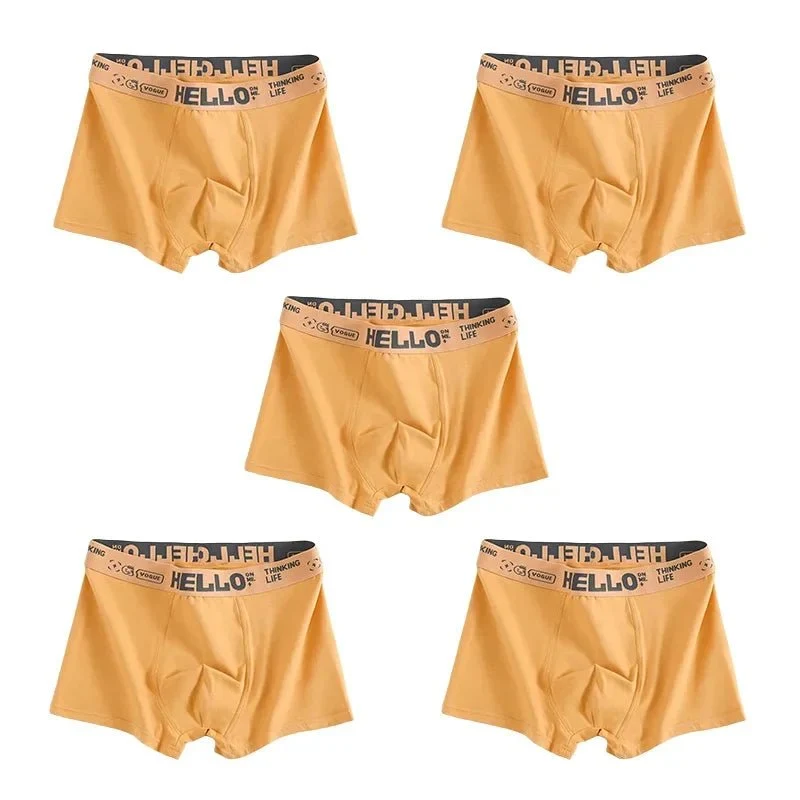 1/5 Stück atmungsaktive, schnelltrocknende Herrenunterwäsche, bequeme, dehnbare Boxershorts