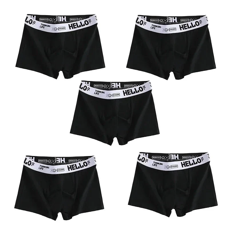 1/5 Stück atmungsaktive, schnelltrocknende Herrenunterwäsche, bequeme, dehnbare Boxershorts