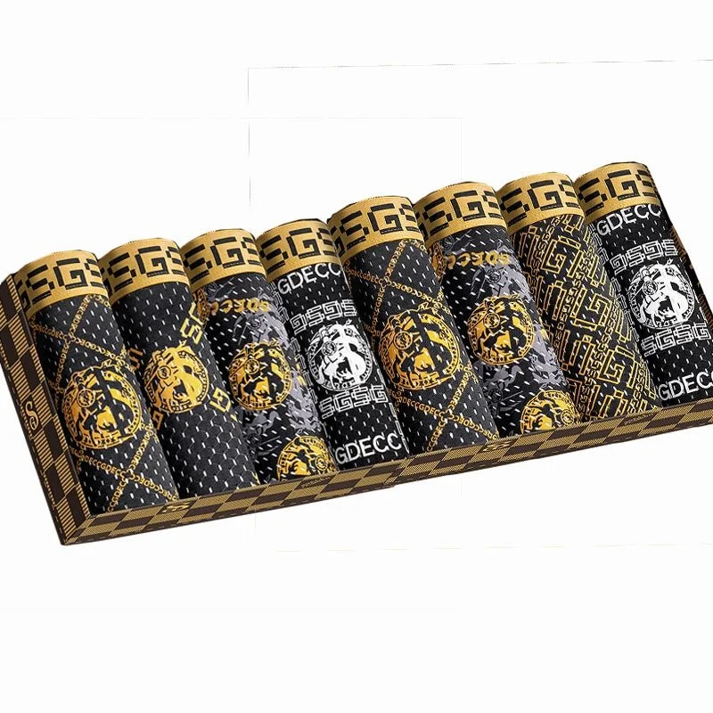 Antibakterielle Baumwoll-Boxershorts für Herren – 8er-Pack atmungsaktive Unterwäsche