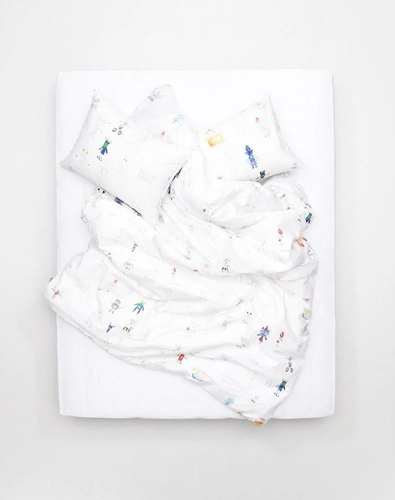 Kids Bedding "Robot Land" by De Havelland School Berlin