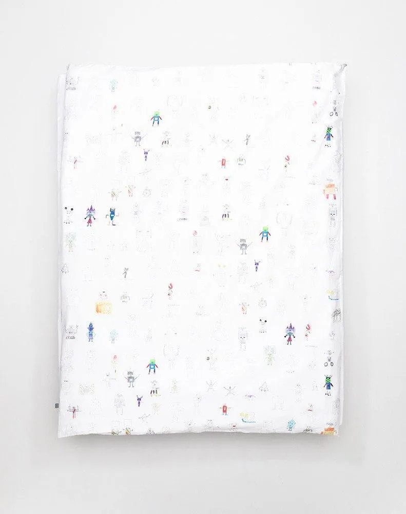 Kids Bedding "Robot Land" by De Havelland School Berlin