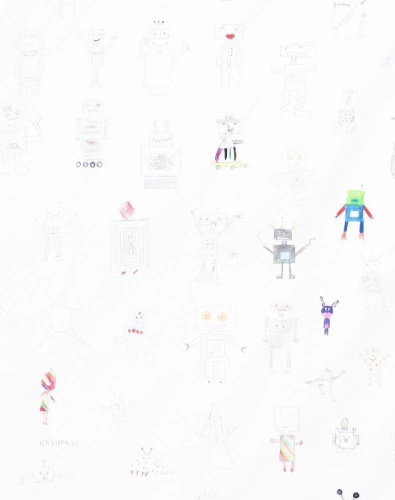 Kids Bedding "Robot Land" by De Havelland School Berlin