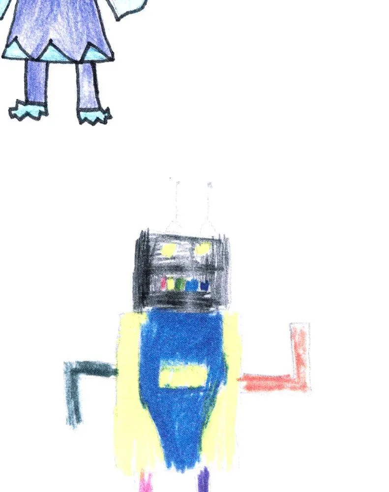 Kids Bedding "Robot Land" by De Havelland School Berlin