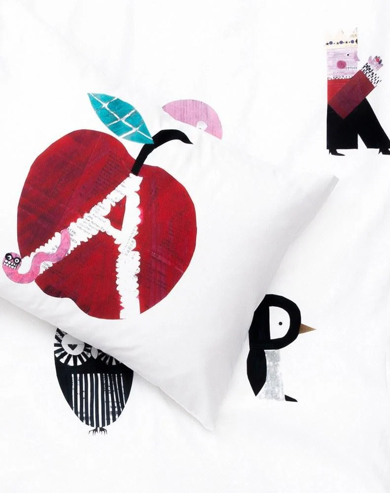 Kids Bedding "Alphabet City" by Natalie Born