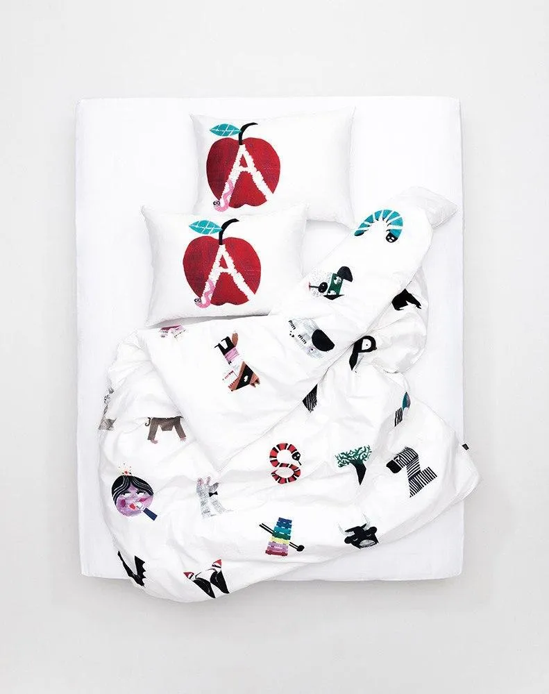 Kids Bedding "Alphabet City" by Natalie Born