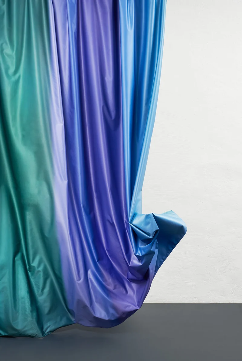 Blackout Curtains "Cyan Pace" by Soojung Park