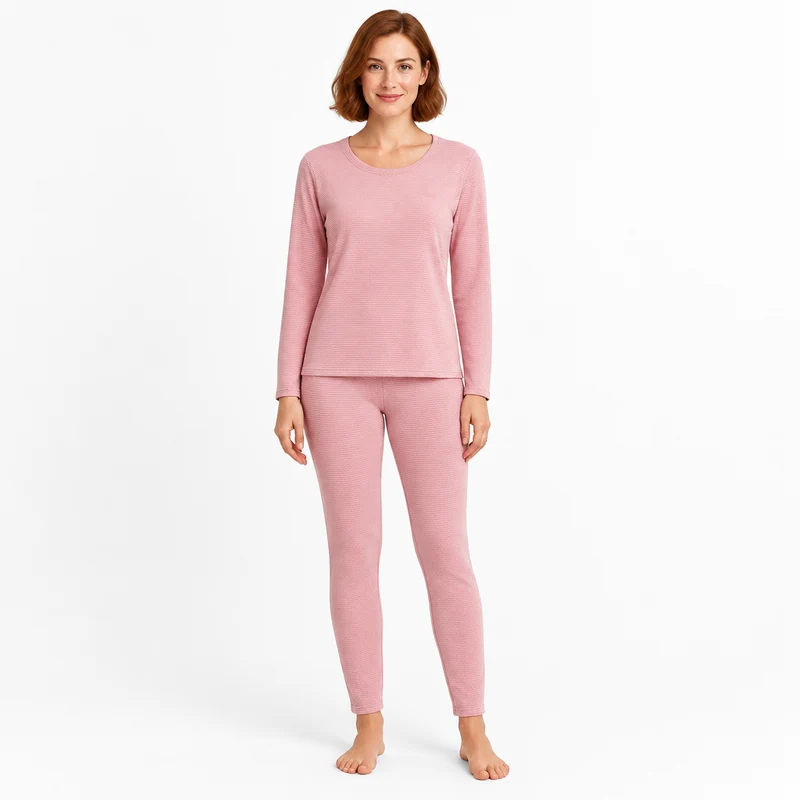 Luxury Cashmere Silk Thermal Set: Cozy Elegance for Autumn and Winter