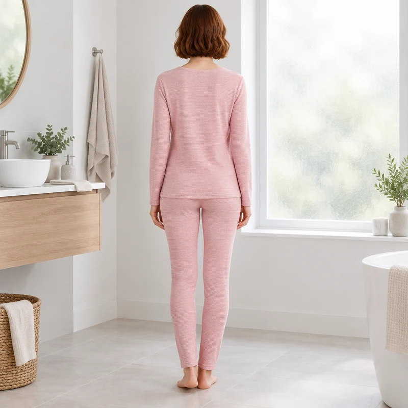 Luxury Cashmere Silk Thermal Set: Cozy Elegance for Autumn and Winter