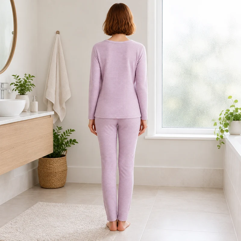 Luxury Cashmere Silk Thermal Set: Cozy Elegance for Autumn and Winter