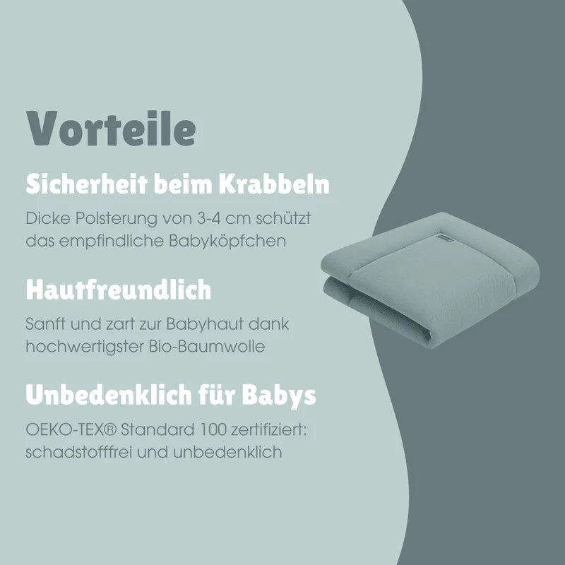 Krabbeldecke | Essential Mint