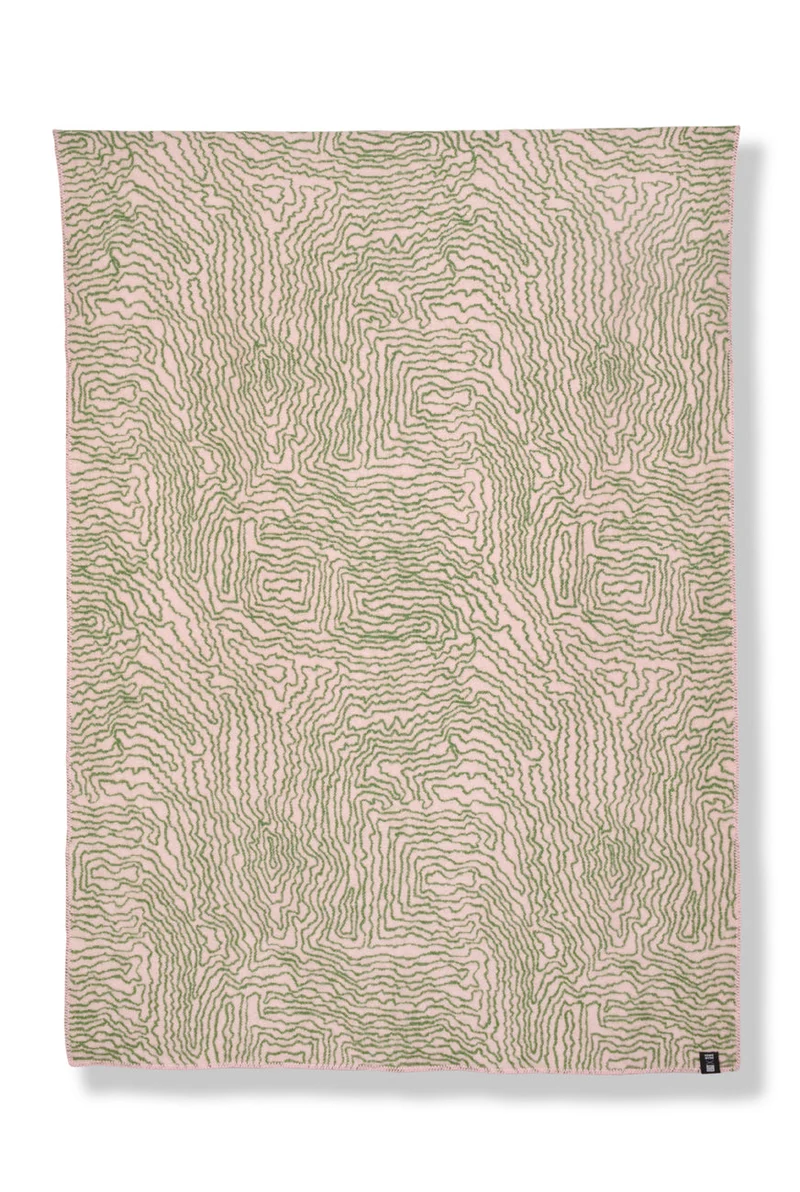 Wool Blanket "Earth" by Nathalie Du Pasquier & George Sowden