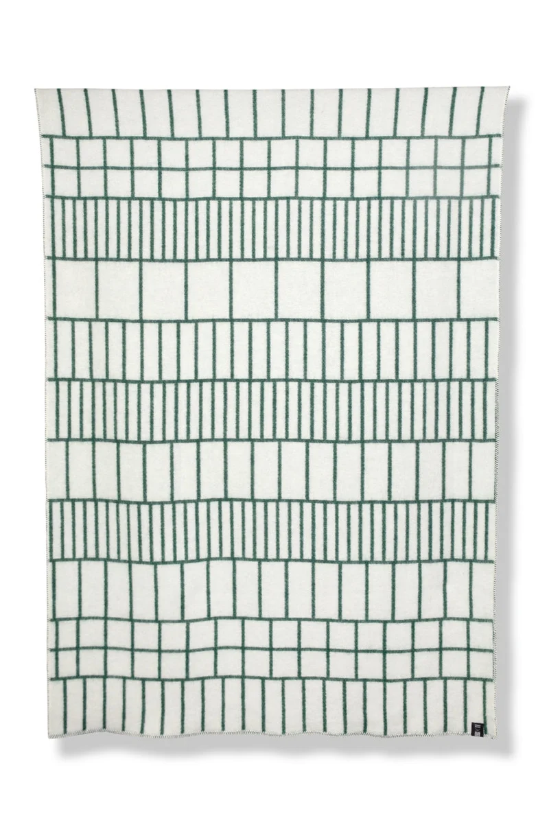 Wool Blanket "Air" By Nathalie Du Pasquier & George Sowden