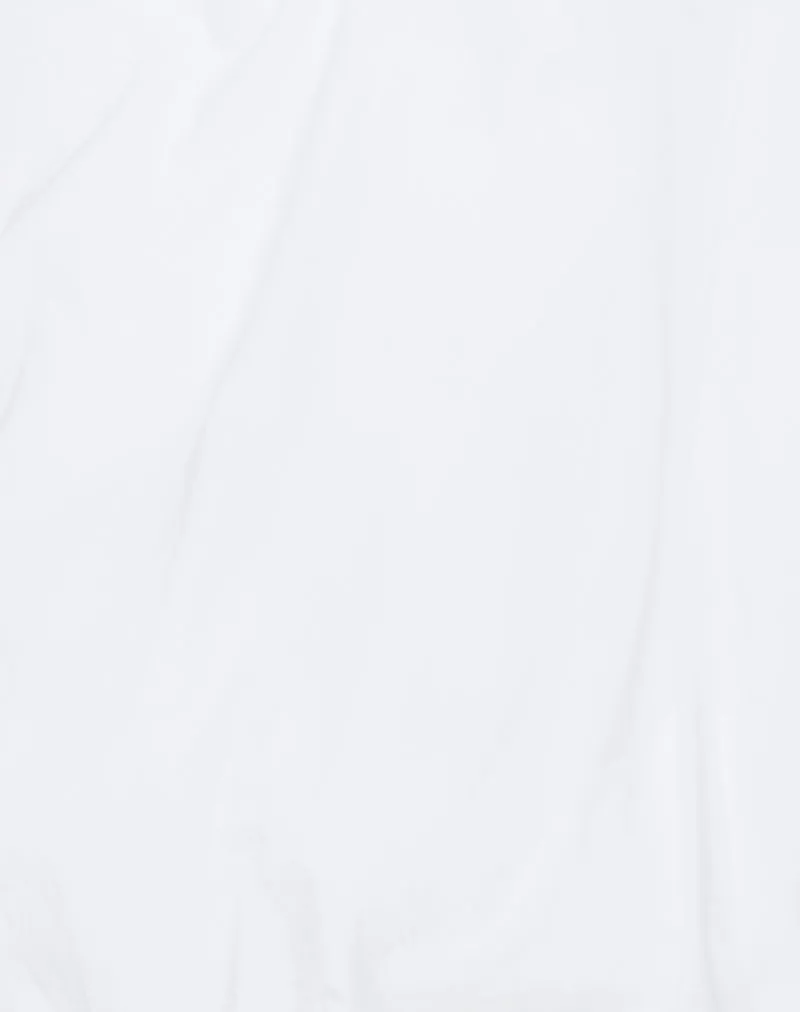 Organic Cotton Percale Bedding "Naturale" in White color