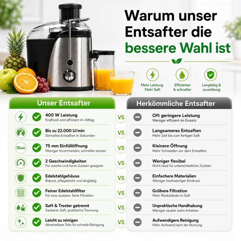Heimwert Entsafter S10