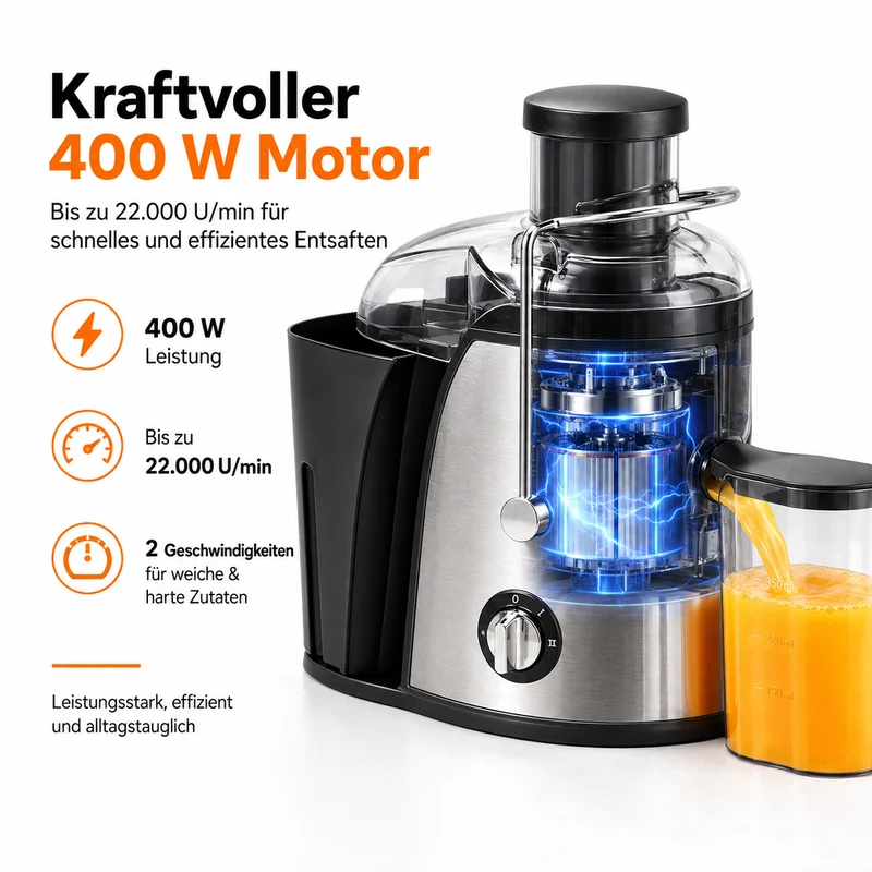 Heimwert Entsafter S10