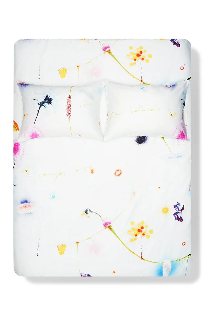 Artist Bedding Collection "Raingarden Equinox" by Thierry Feuz