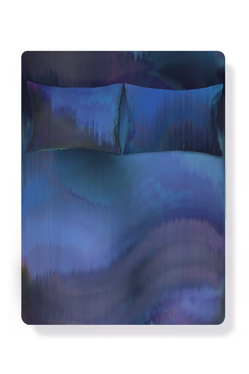 Artist Bedding Collection "Tanaka True Blue" by Céline Cornu