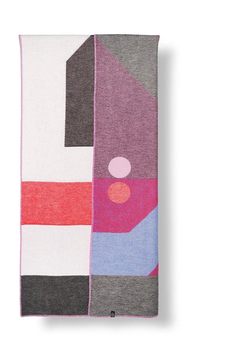 Wool Blanket "Sophie" by Kunsthaus Zurich X ZigZagZurich
