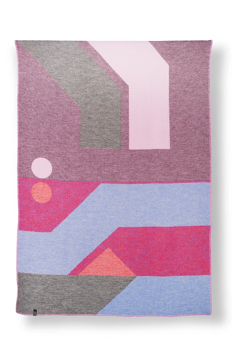 Wool Blanket "Sophie" by Kunsthaus Zurich X ZigZagZurich