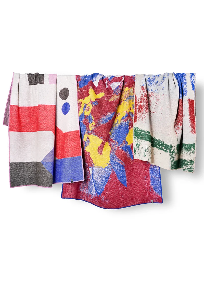 Wool Blanket "Wassily" by Kunsthaus Zurich X ZigZagZurich