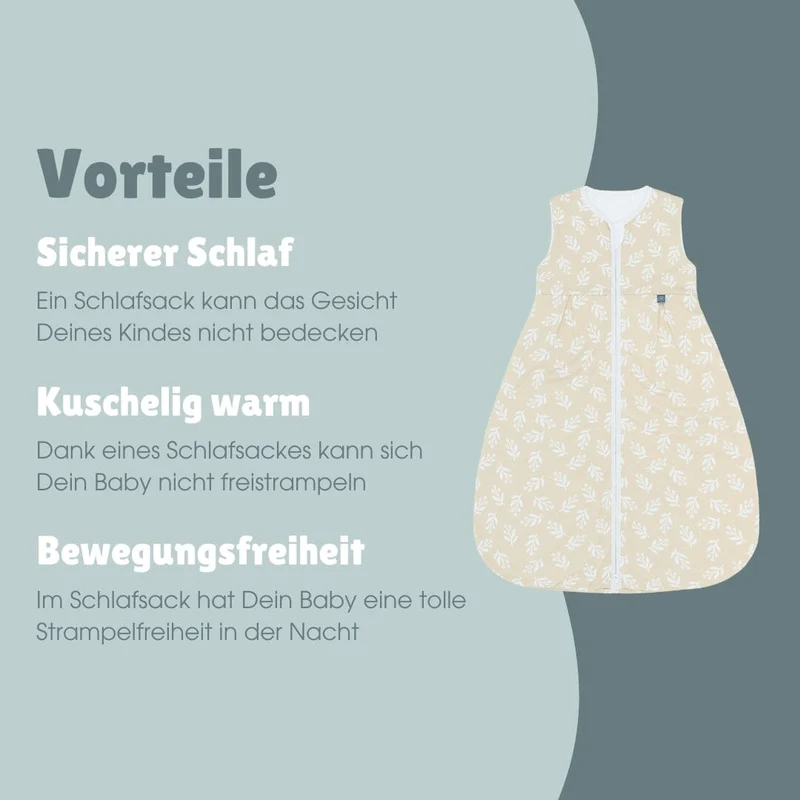 Schlafsack 1.0 TOG | Floral Sand