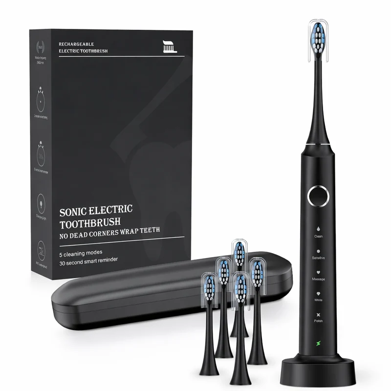 Heimwert Sonic D7 – Professionelle Zahnreinigung mit Schalltechnologie für glattere Zähne und optimale Mundhygiene