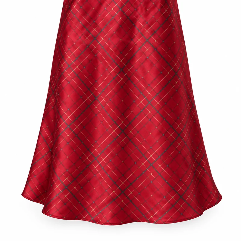Satin-Hemdchen für Damen, Größen 8 bis 20, mit Petit-Fleur-Muster und Zierborte