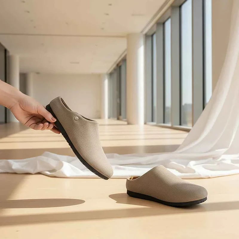 Bequeme Wildleder-Clogs für Herren – Luxuriöser Stil trifft auf ultimative Entspannung