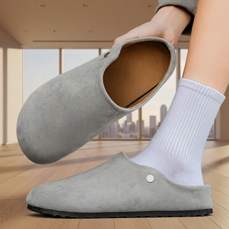 Bequeme Wildleder-Clogs für Herren – Luxuriöser Stil trifft auf ultimative Entspannung