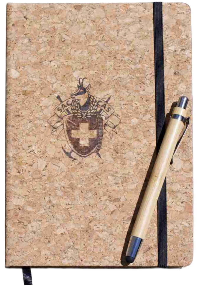 SAC Kork-Notizbuch