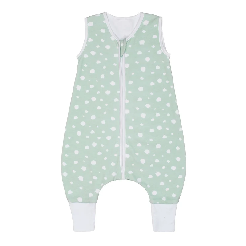 Schlafsack mit Füßen 1.0 TOG | Punkte Mint