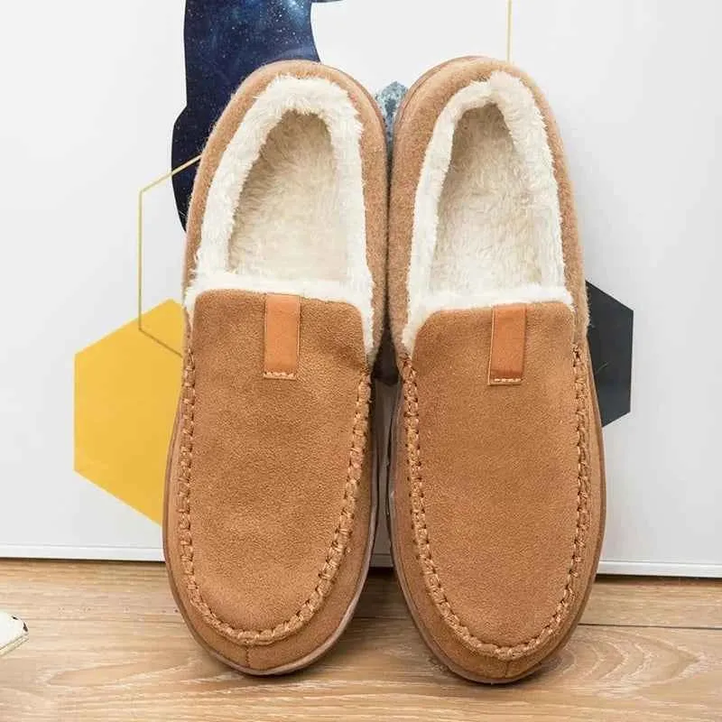 Plüsch-Winterpantoffeln für Herren – Angenehme Wärme für entspannte Stunden zu Hause