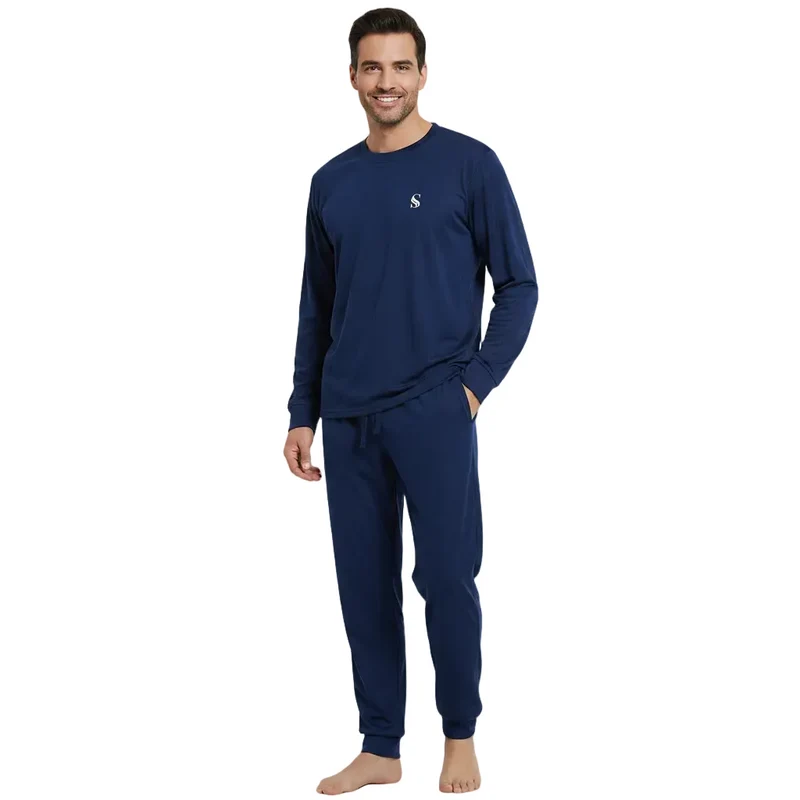 Herren-Pyjama-Set für höchsten Komfort – Luxuriöse, weiche Nachtwäsche für ultimative Entspannung