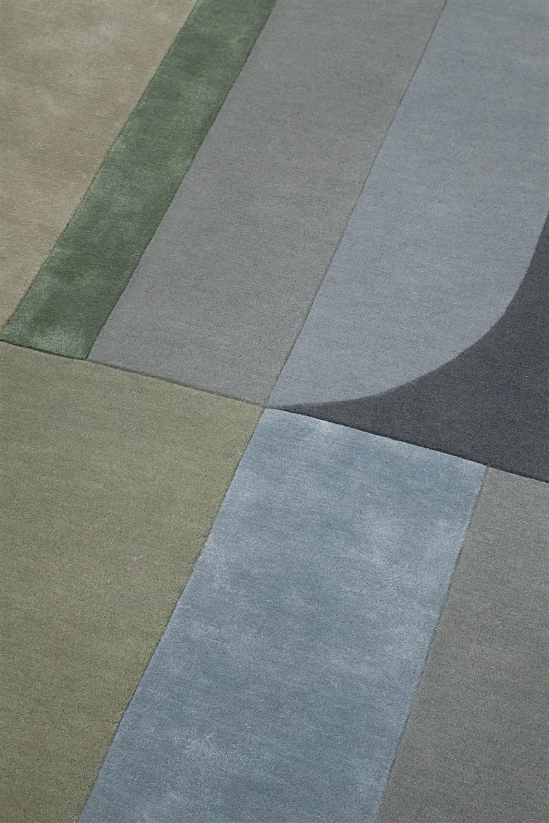 Tappeto Moderno Sherbroke Verde