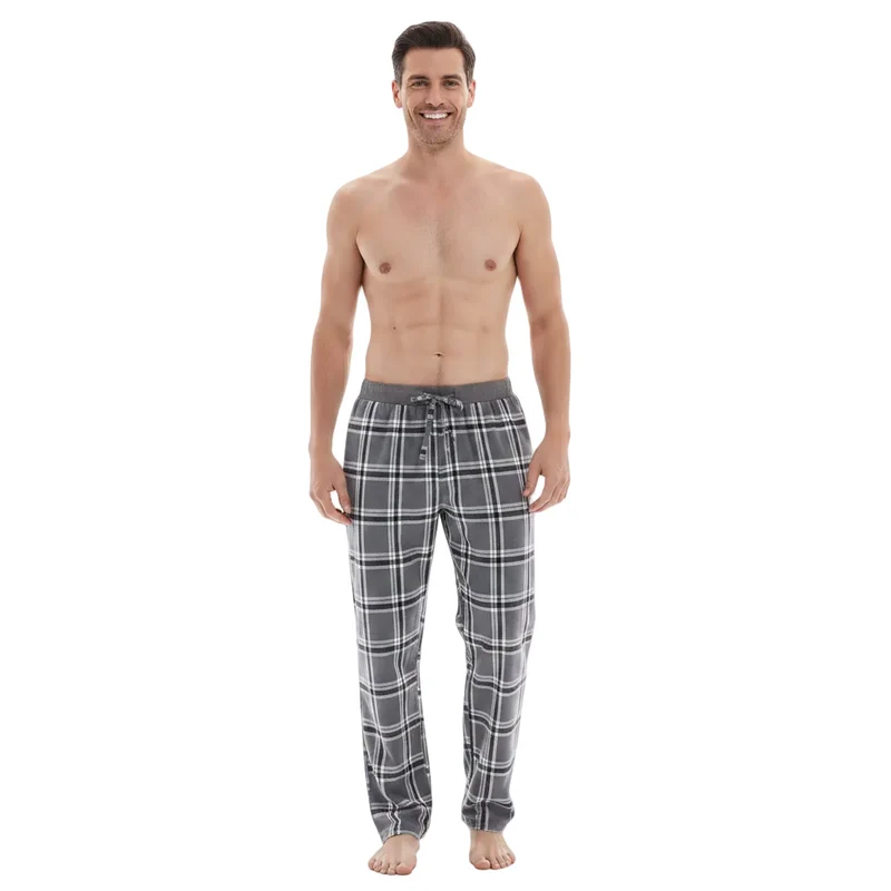 Flanell-Pyjamahosen für Herren – Unvergleichlicher Komfort und Stil, 2er-Pack