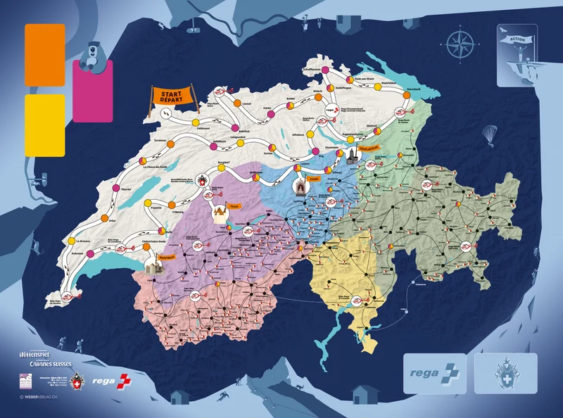Das grosse Schweizer Hüttenspiel