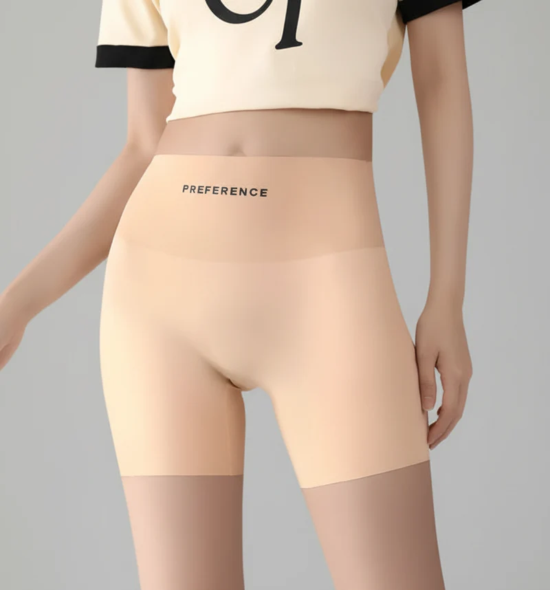 Nahtlose Sicherheitsshorts in Übergrößen für Damen – 3er-Pack nahtlose Sicherheitsshorts in Übergrößen