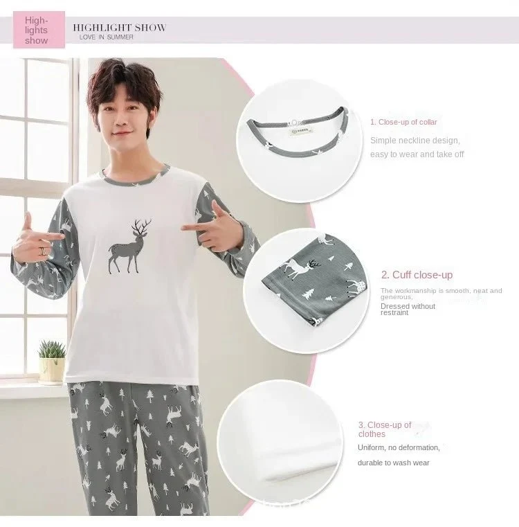 Herren-Pyjama-Set für ultimativen Komfort und Stil