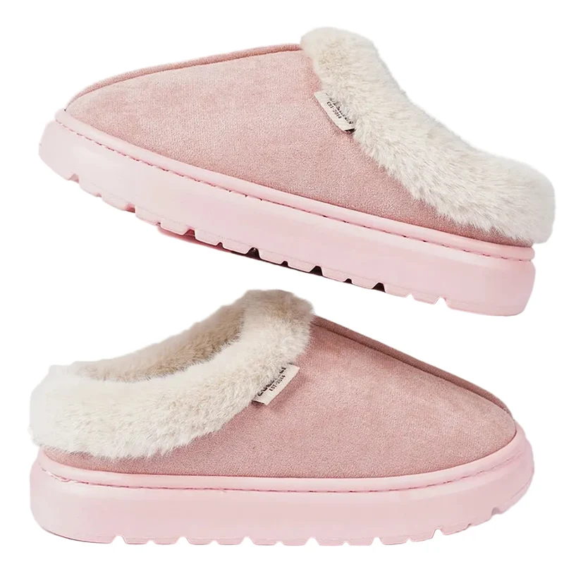 Gemütliche Winterpantoffeln für Damen – Hochwertige Plüschhausschuhe