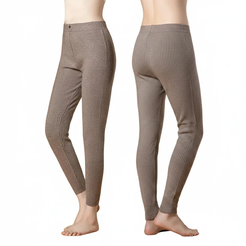 Kuschelige Kaschmir-Thermohose für Damen und Herren – Schmal geschnittene Strickhose für ultimativen Komfort
