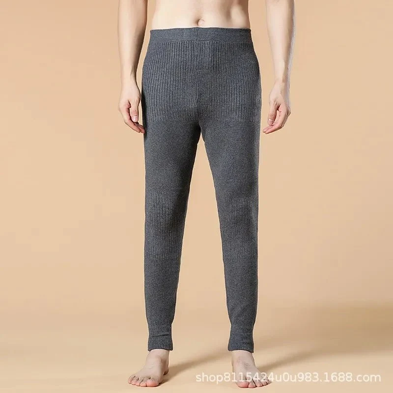 Kuschelige Kaschmir-Thermohose für Damen und Herren – Schmal geschnittene Strickhose für ultimativen Komfort
