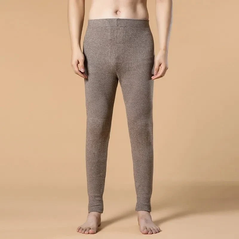 Kuschelige Kaschmir-Thermohose für Damen und Herren – Schmal geschnittene Strickhose für ultimativen Komfort