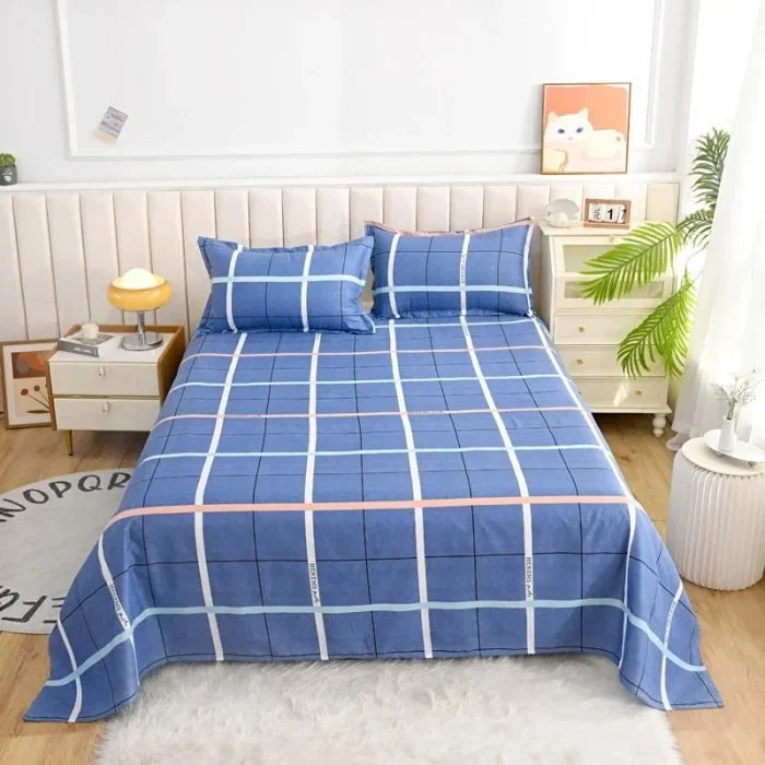 Bettwäsche mit rotem Blumenmuster – erhältlich in den Größen Doppelbett, Einzelbett, Queensize und Kingsize.
